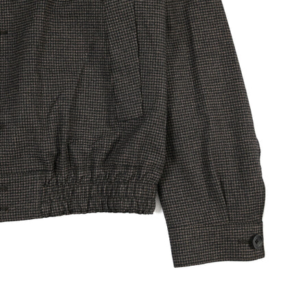 26-27AW TAGLIATORE “GAYELORD” ウール混コットン ショートブルゾン / Exclusive Garment