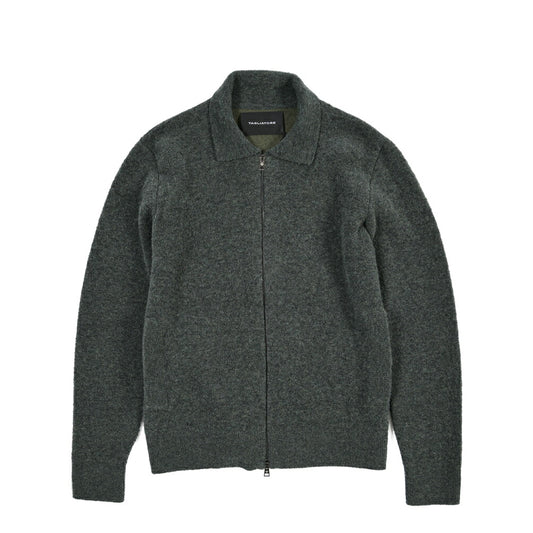 26-27AW TAGLIATORE “KEID” コットン混ウール ニットブルゾン