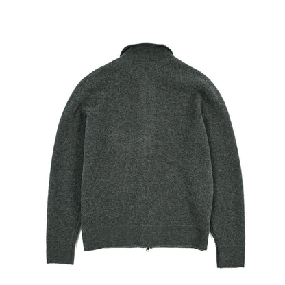 26-27AW TAGLIATORE “KEID” コットン混ウール ニットブルゾン