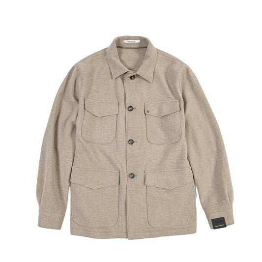 26-27AW TAGLIATORE “G-BROOK” ヴァージンウール混 サファリシャツジャケット