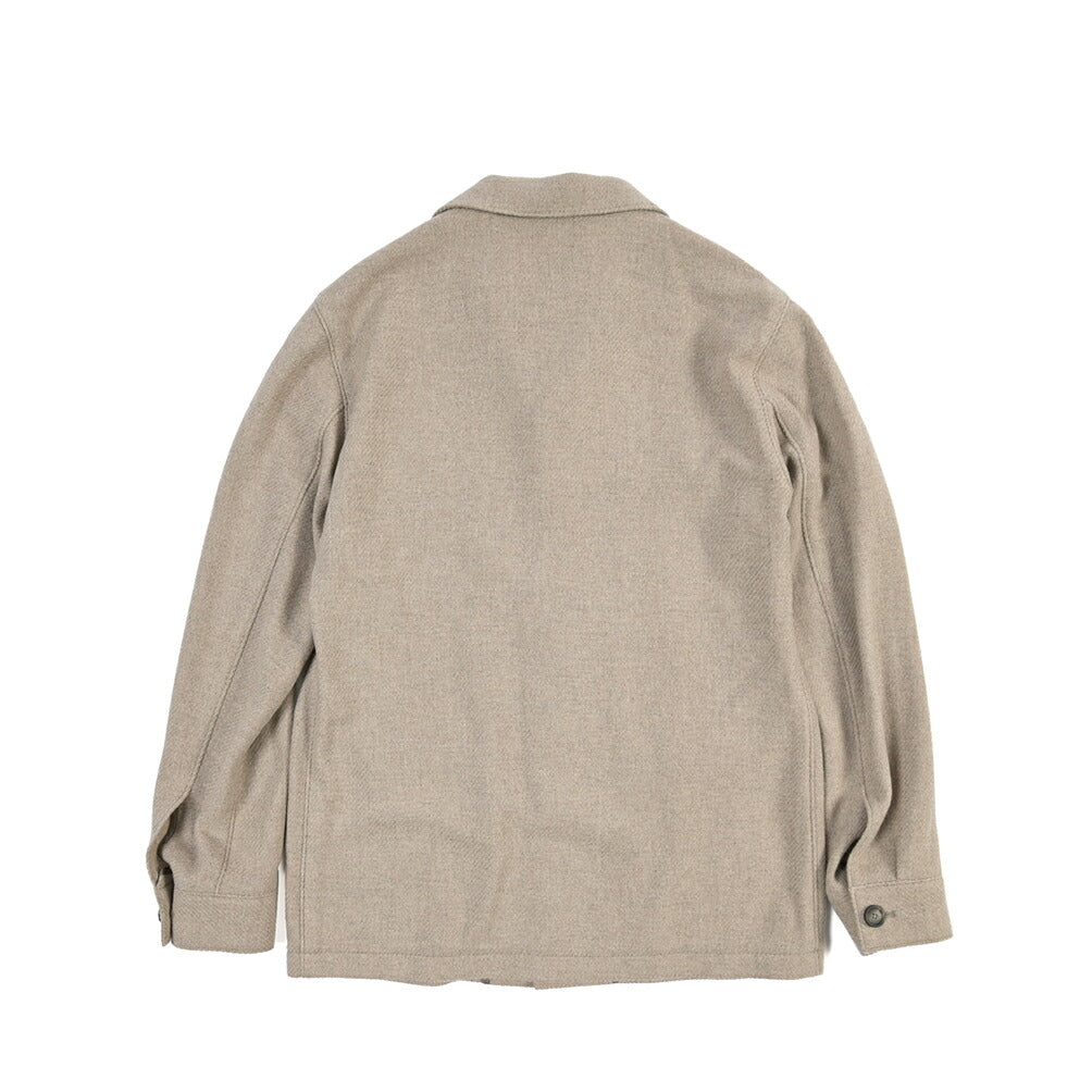 26-27AW TAGLIATORE “G-BROOK” ヴァージンウール混 サファリシャツジャケット