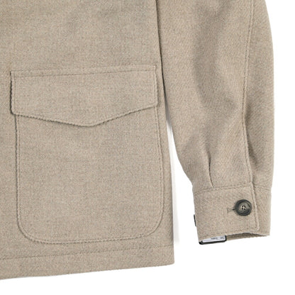 26-27AW TAGLIATORE “G-BROOK” ヴァージンウール混 サファリシャツジャケット