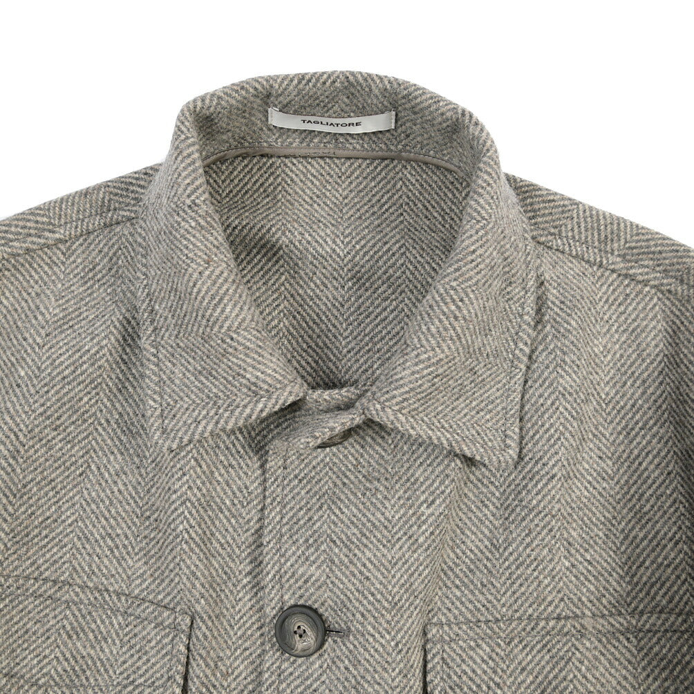 26-27AW TAGLIATORE “MILTON” ヴァージンウール100% サファリジャケット