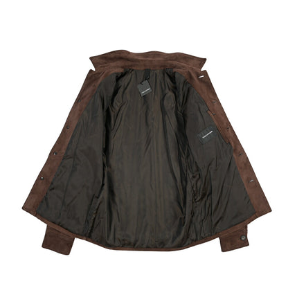 26-27AW TAGLIATORE “SEVRES” ラムレザー100% カバーオール