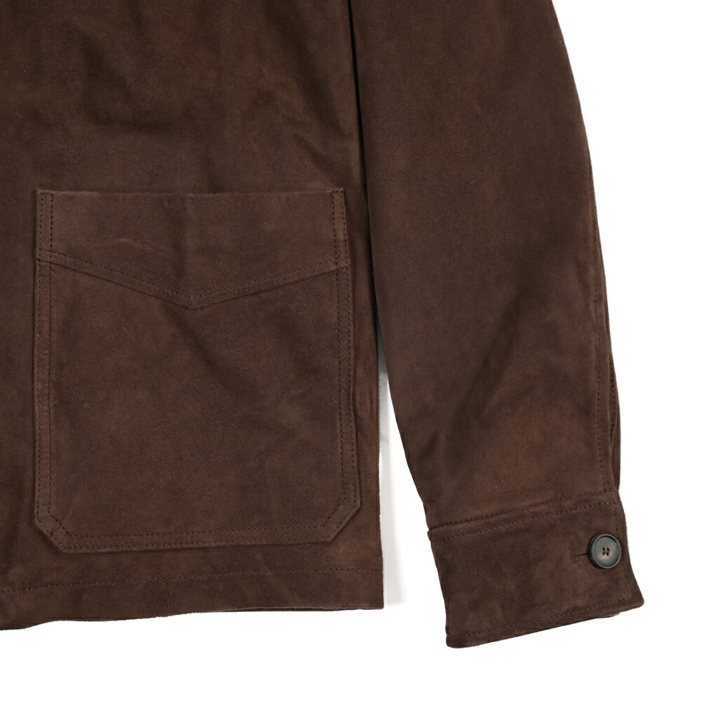 26-27AW TAGLIATORE “SEVRES” ラムレザー100% カバーオール