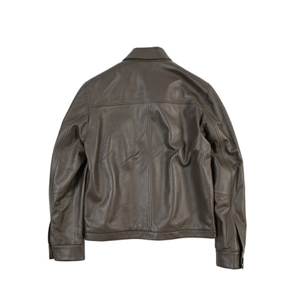 26-27AW TAGLIATORE “FOCH” シープナッパレザー100% 中綿ブルゾン