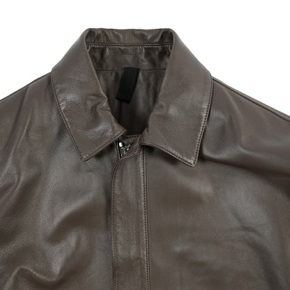26-27AW TAGLIATORE “FOCH” シープナッパレザー100% 中綿ブルゾン