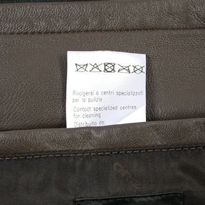 26-27AW TAGLIATORE “FOCH” シープナッパレザー100% 中綿ブルゾン