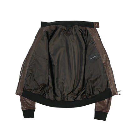 26-27AW TAGLIATORE “ICE” ラムレザー100% スタンドカラージャケット