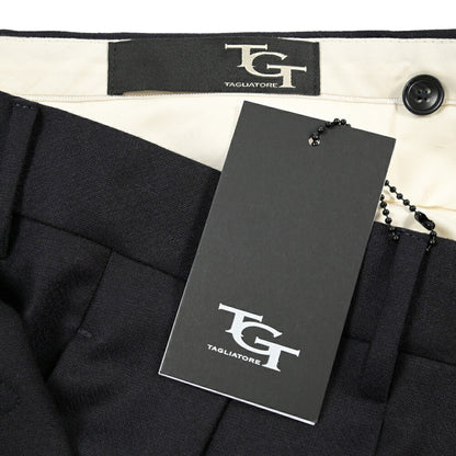 26-27AW TAGLIATORE カシミヤ混ウール ツータックワイドスラックス / P-NEVIL24 TGT