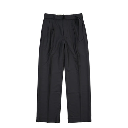 26-27AW TAGLIATORE カシミヤ混ウール ツータックワイドスラックス / P-NEVIL24 TGT
