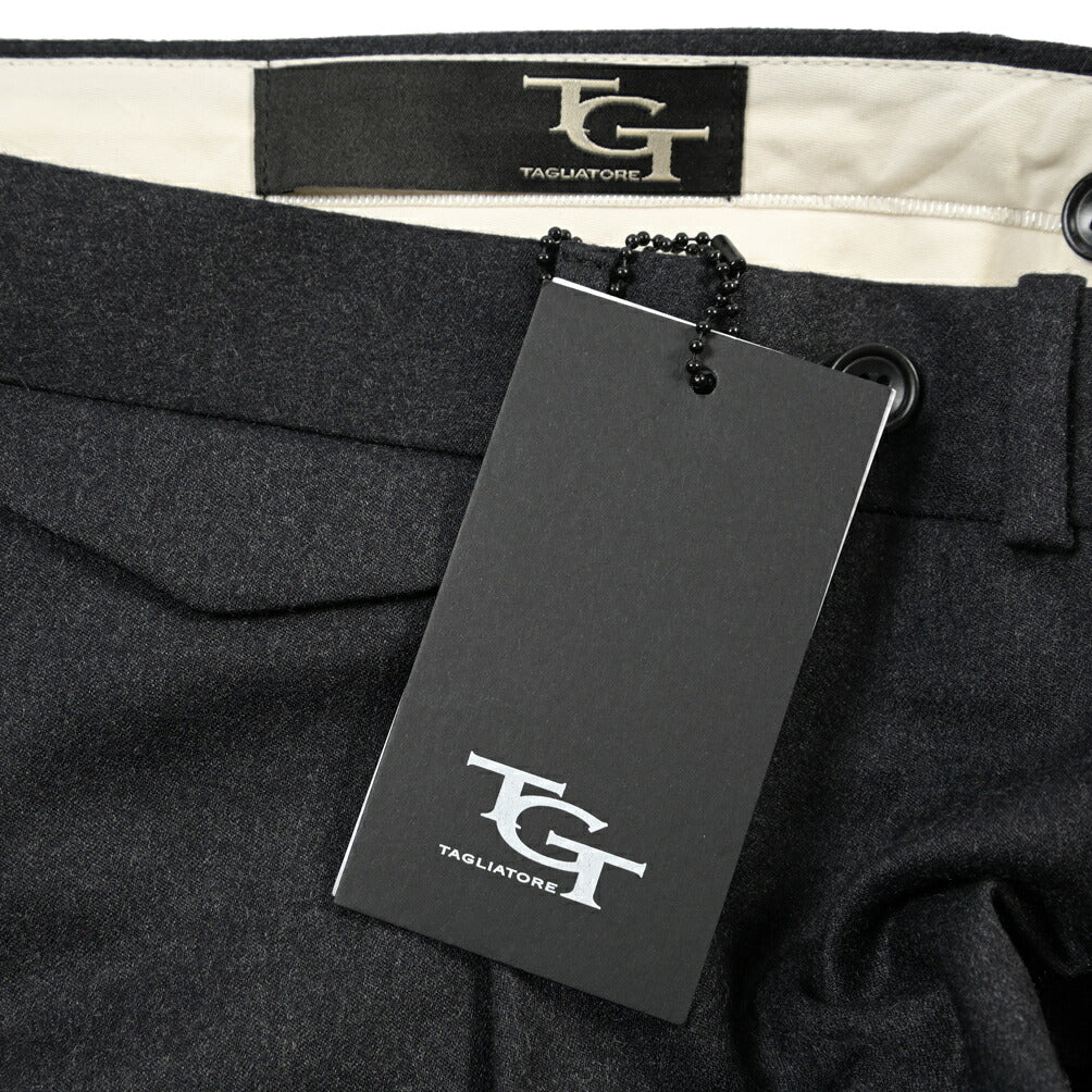 26-27AW TAGLIATORE SUPER 110's ストレッチウール ワンタックスラックス / TAG11 TGT
