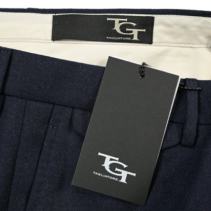 26-27AW TAGLIATORE カシミヤ混ウール ノータックスラックス / TAG01 TGT
