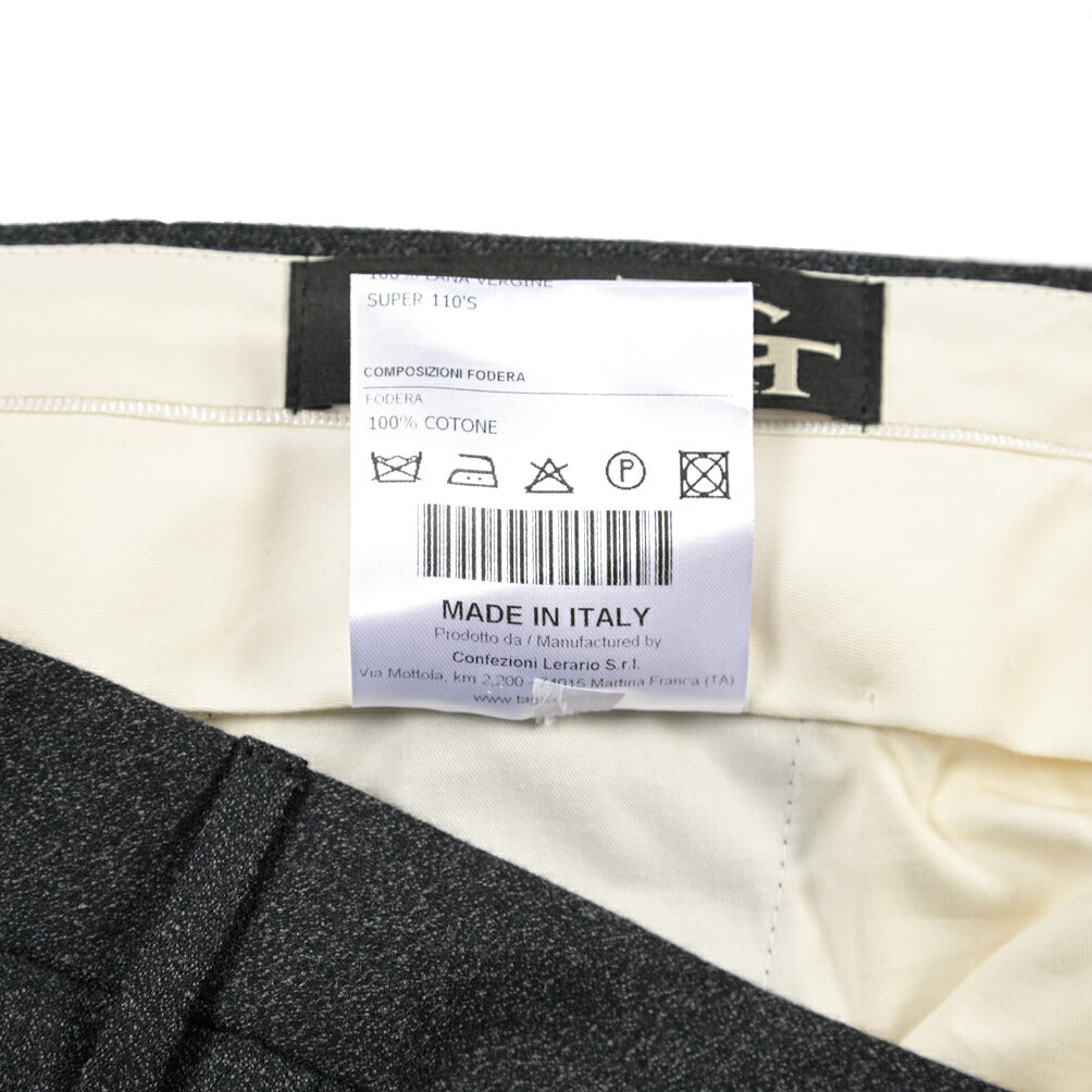 26-27AW TAGLIATORE SUPER 110's ヴァージンウール100% ワンタックスラックス / TAG11 TGT