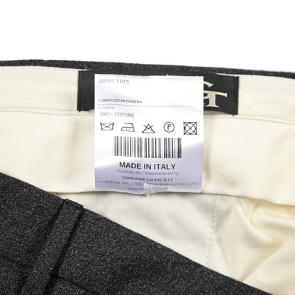 26-27AW TAGLIATORE SUPER 110's ヴァージンウール100% ワンタックスラックス / TAG11 TGT