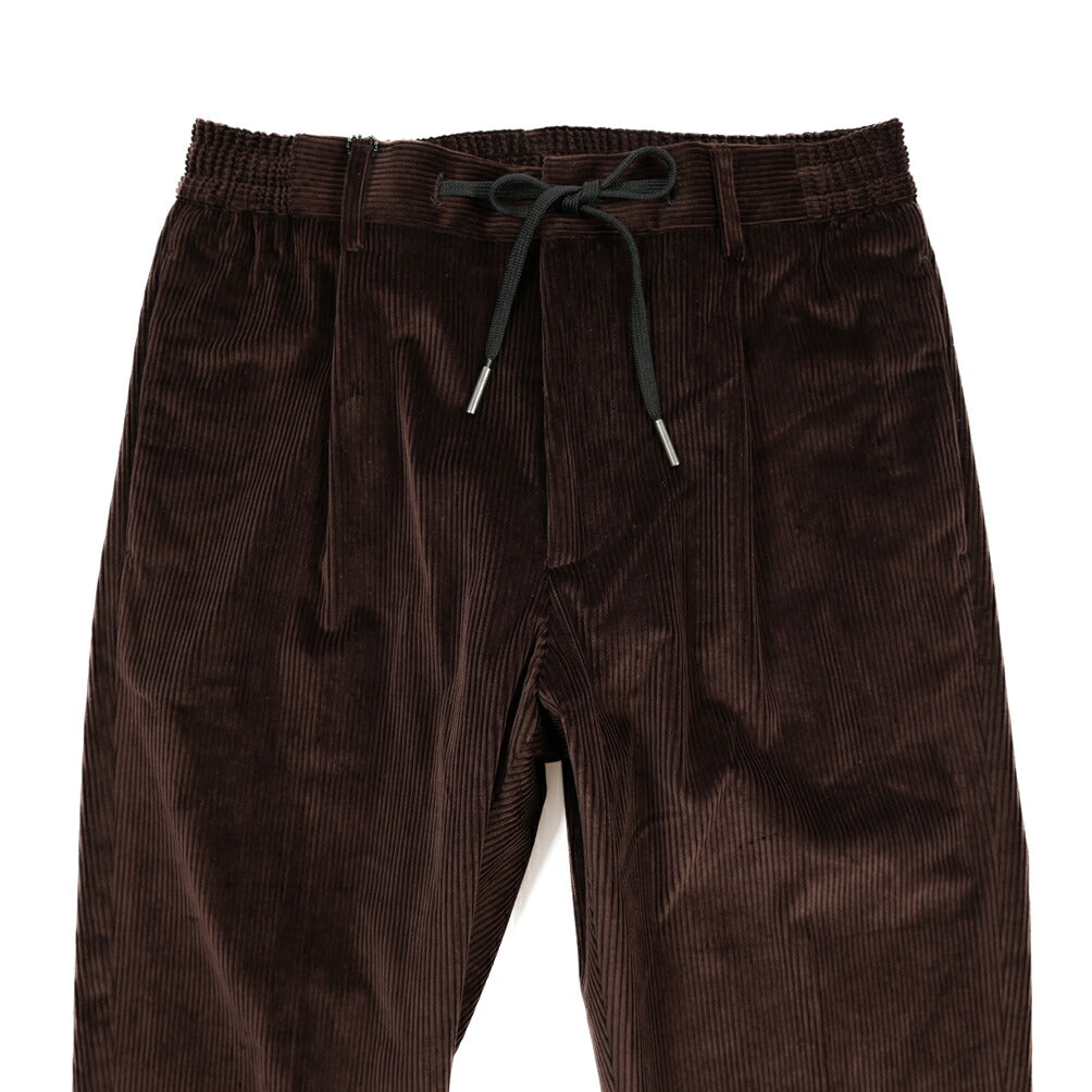 26-27AW TAGLIATORE ストレッチコットン 中畝コーデュロイドローコード付きパンツ / P-NEWMAN TGT