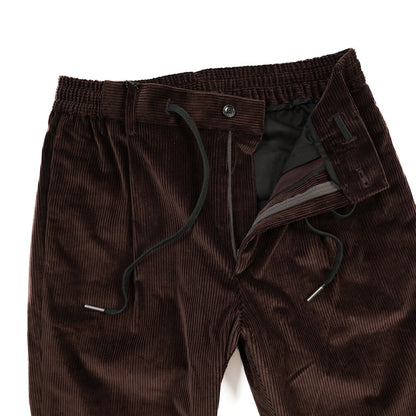 26-27AW TAGLIATORE ストレッチコットン 中畝コーデュロイドローコード付きパンツ / P-NEWMAN TGT