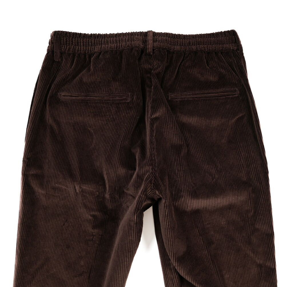 26-27AW TAGLIATORE ストレッチコットン 中畝コーデュロイドローコード付きパンツ / P-NEWMAN TGT