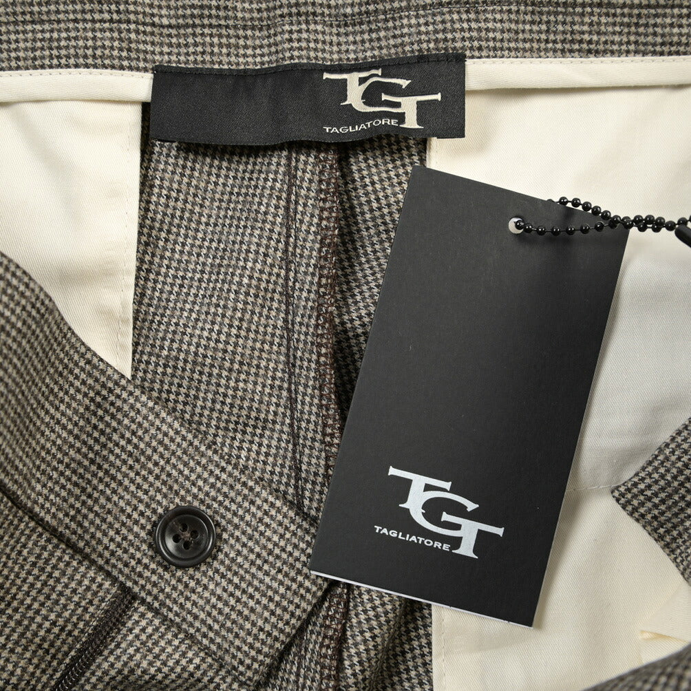 26-27AW TAGLIATORE ヴァージンウール100% ツータックスラックス / P-GORD24 TGT