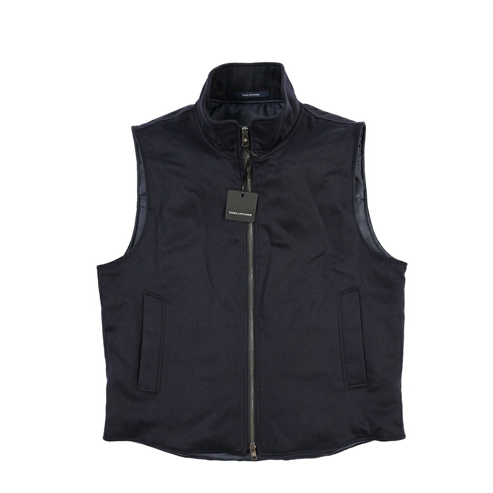 26-27AW TAGLIATORE ヴァージンウール スタンドカラー中綿ベスト / SPYKE