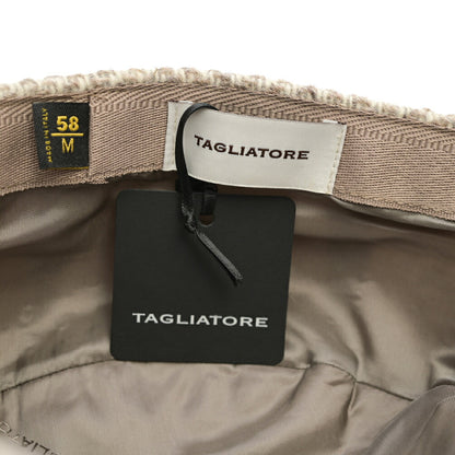 26-27AW TAGLIATORE “BUDDY” ヴァージンウール100% ハンチングキャップ