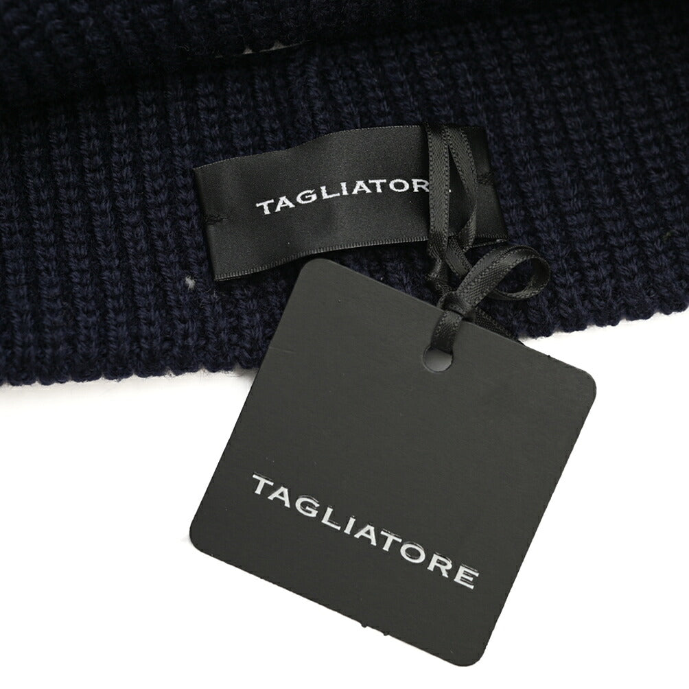 26-27AW TAGLIATORE “GROUSE” エクストラファインメリノウール100% ニットキャップ