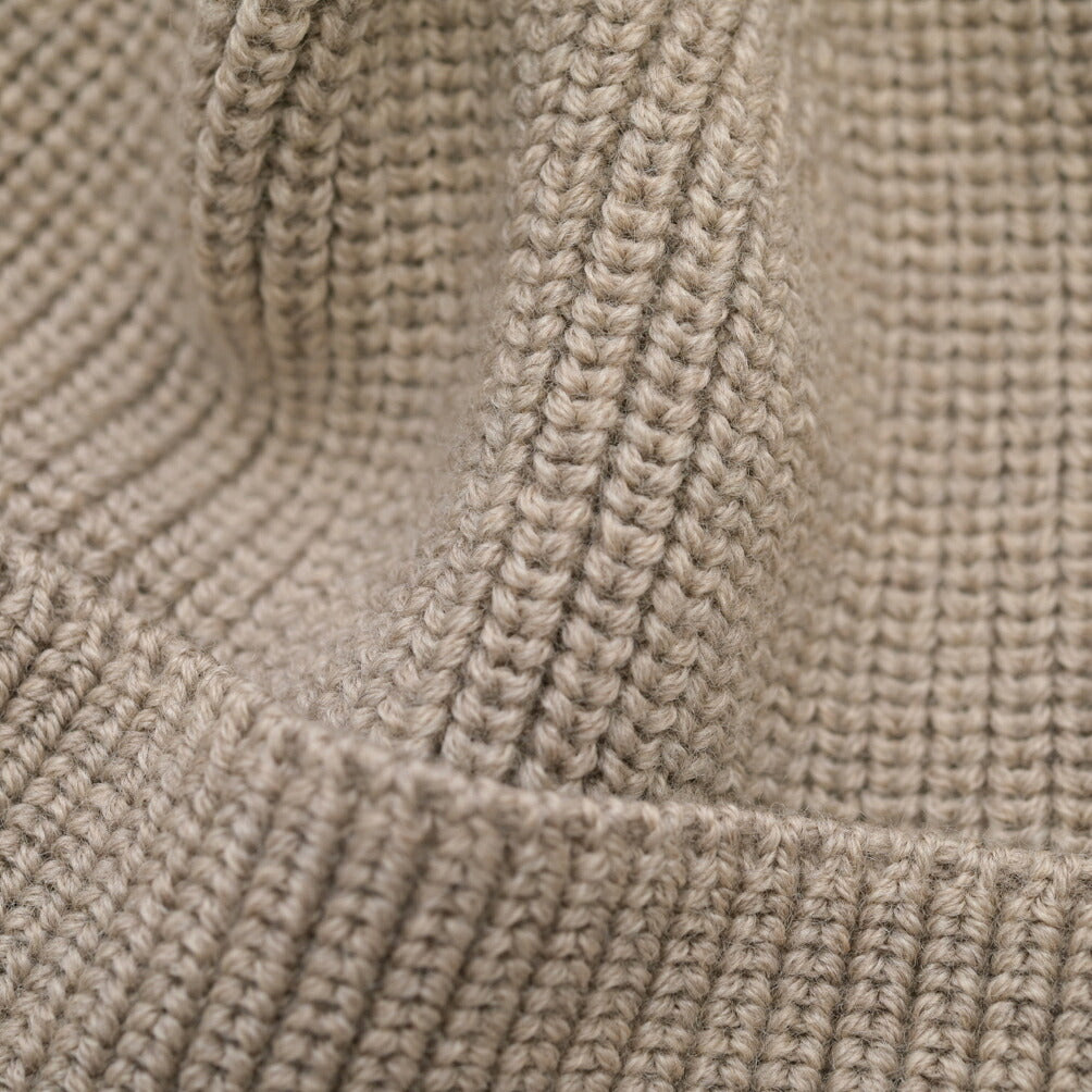 26-27AW TAGLIATORE “GROUSE” エクストラファインメリノウール100% ニットキャップ