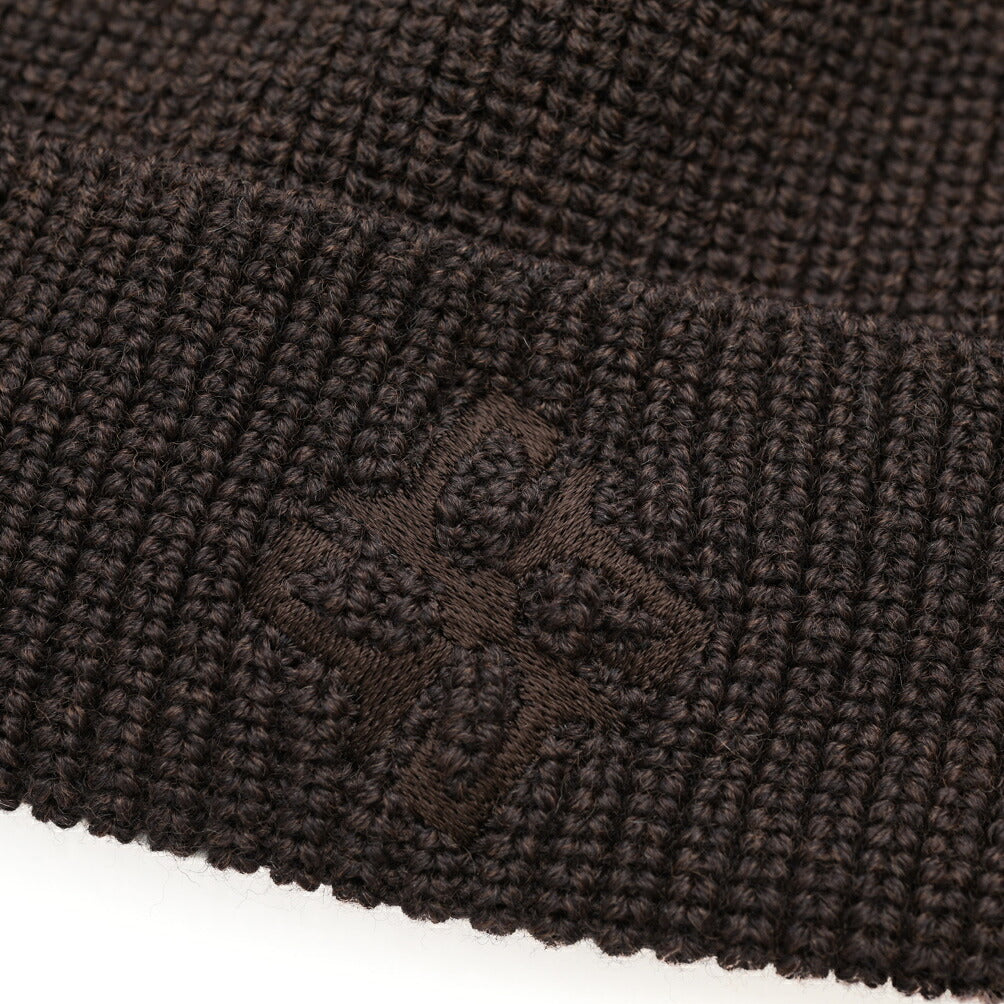26-27AW TAGLIATORE “GROUSE” エクストラファインメリノウール100% ニットキャップ