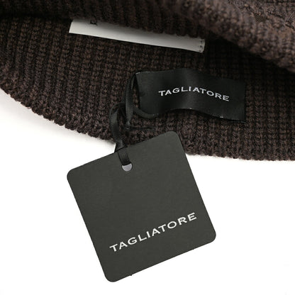 26-27AW TAGLIATORE “GROUSE” エクストラファインメリノウール100% ニットキャップ