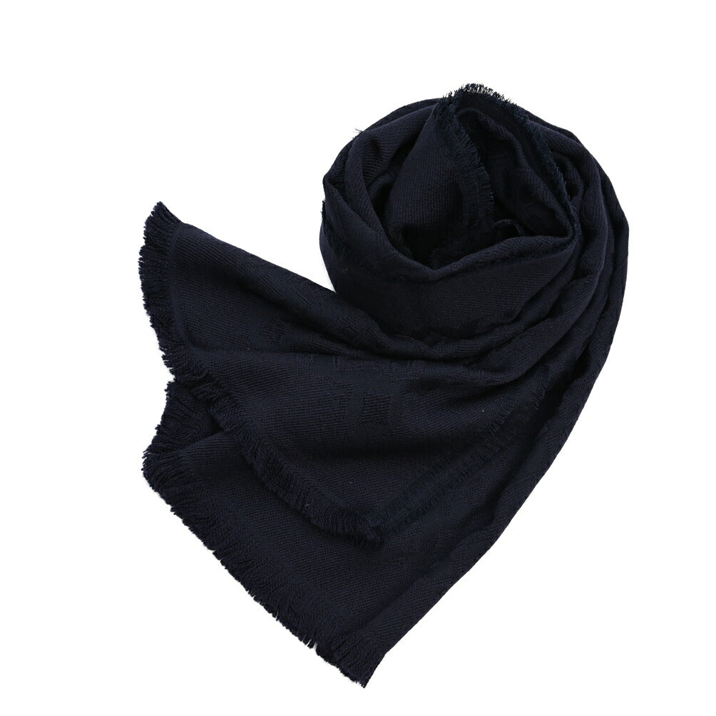 26-27AW TAGLIATORE “SCIARPA55” ヴァージンウール100% ロゴ総柄マフラー