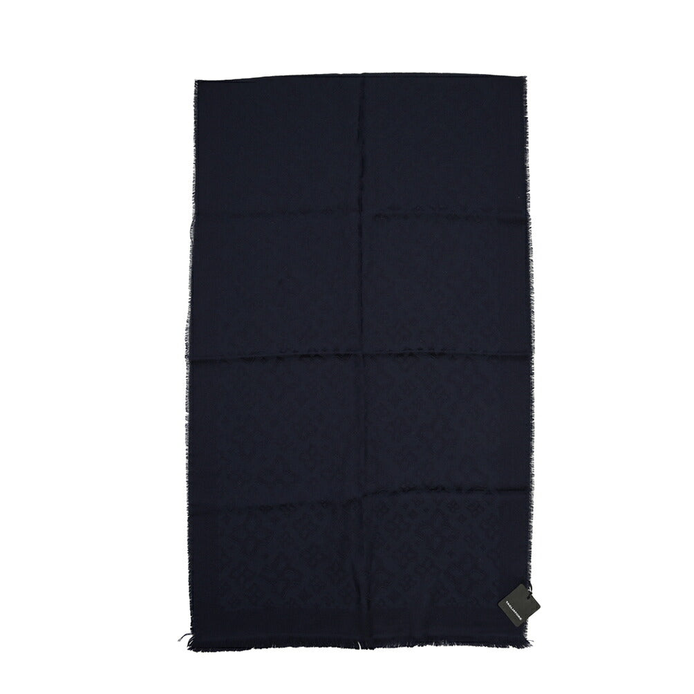 26-27AW TAGLIATORE “SCIARPA55” ヴァージンウール100% ロゴ総柄マフラー