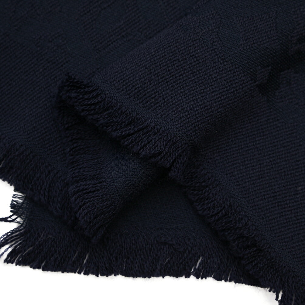 26-27AW TAGLIATORE “SCIARPA55” ヴァージンウール100% ロゴ総柄マフラー