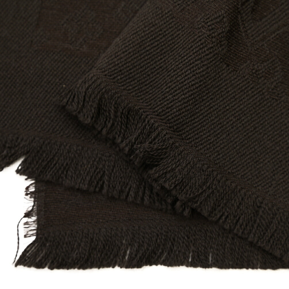 26-27AW TAGLIATORE “SCIARPA55” ヴァージンウール100% ロゴ総柄マフラー