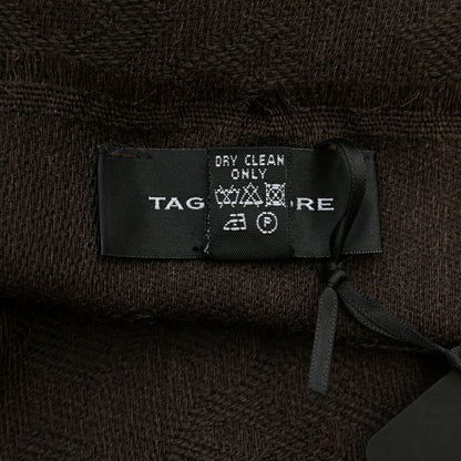 26-27AW TAGLIATORE “SCIARPA55” ヴァージンウール100% ロゴ総柄マフラー