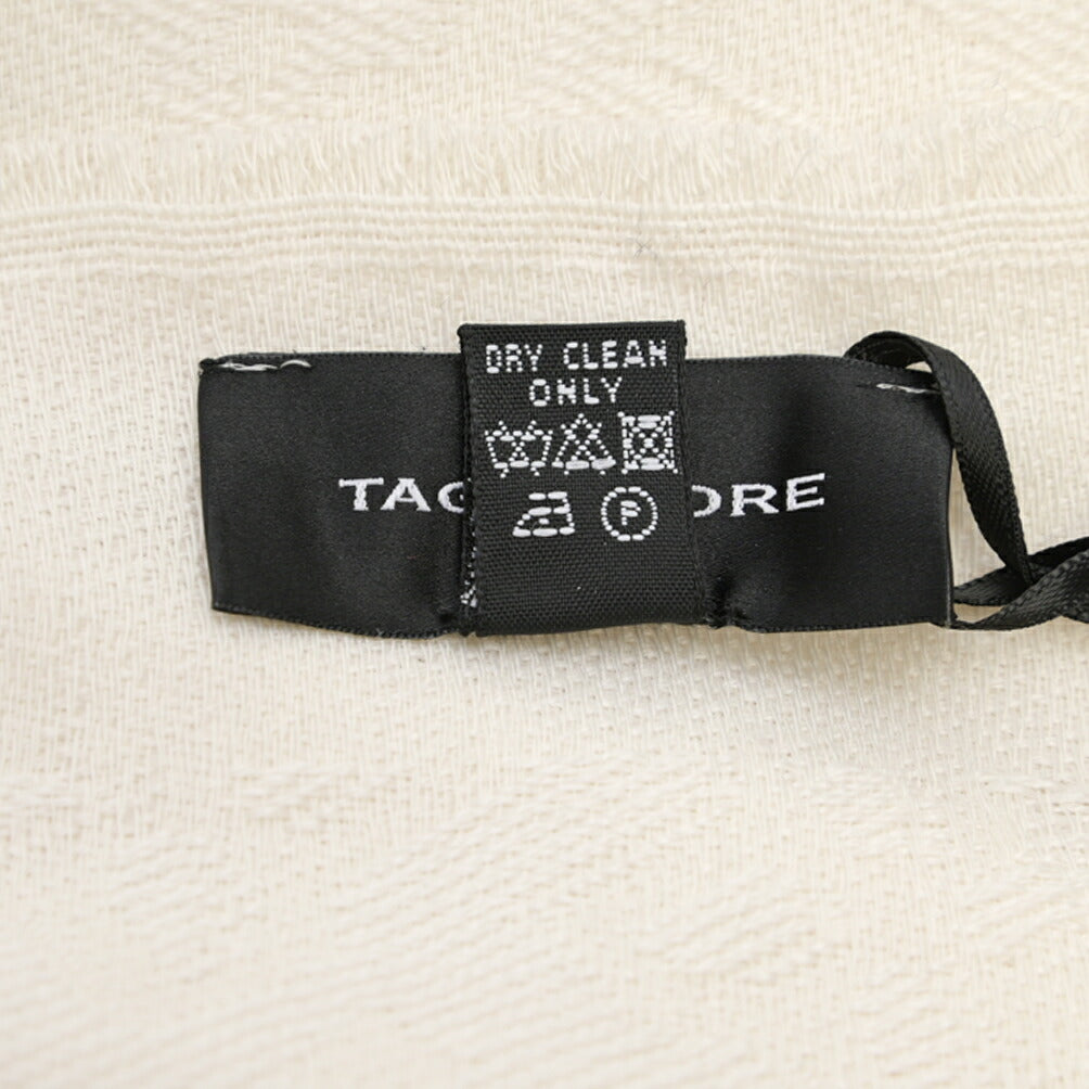 26-27AW TAGLIATORE “SCIARPA55” ヴァージンウール100% ロゴ総柄マフラー