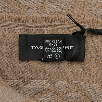 26-27AW TAGLIATORE “SCIARPA55” ヴァージンウール100% ロゴ総柄マフラー