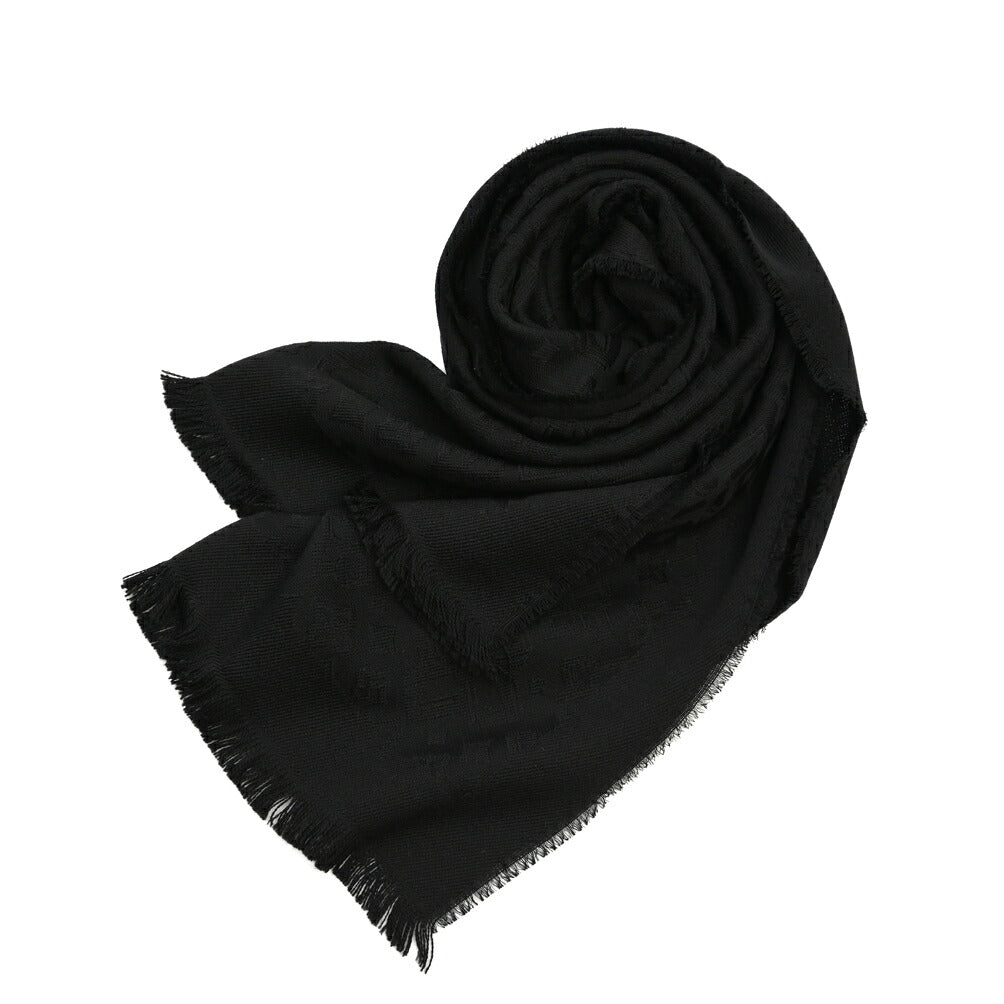 26-27AW TAGLIATORE “SCIARPA55” ヴァージンウール100% ロゴ総柄マフラー