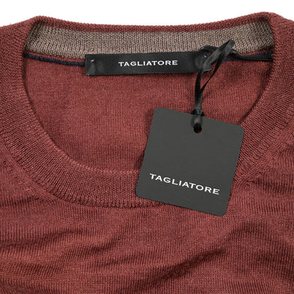 26-27AW TAGLIATORE “BUDD” シルク混ウール ハイゲージニットセーター