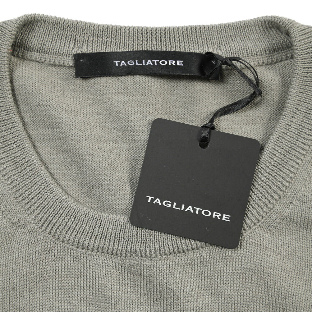 26-27AW TAGLIATORE “MARLEY” ヴァージンウール100% ハイゲージニットセーター