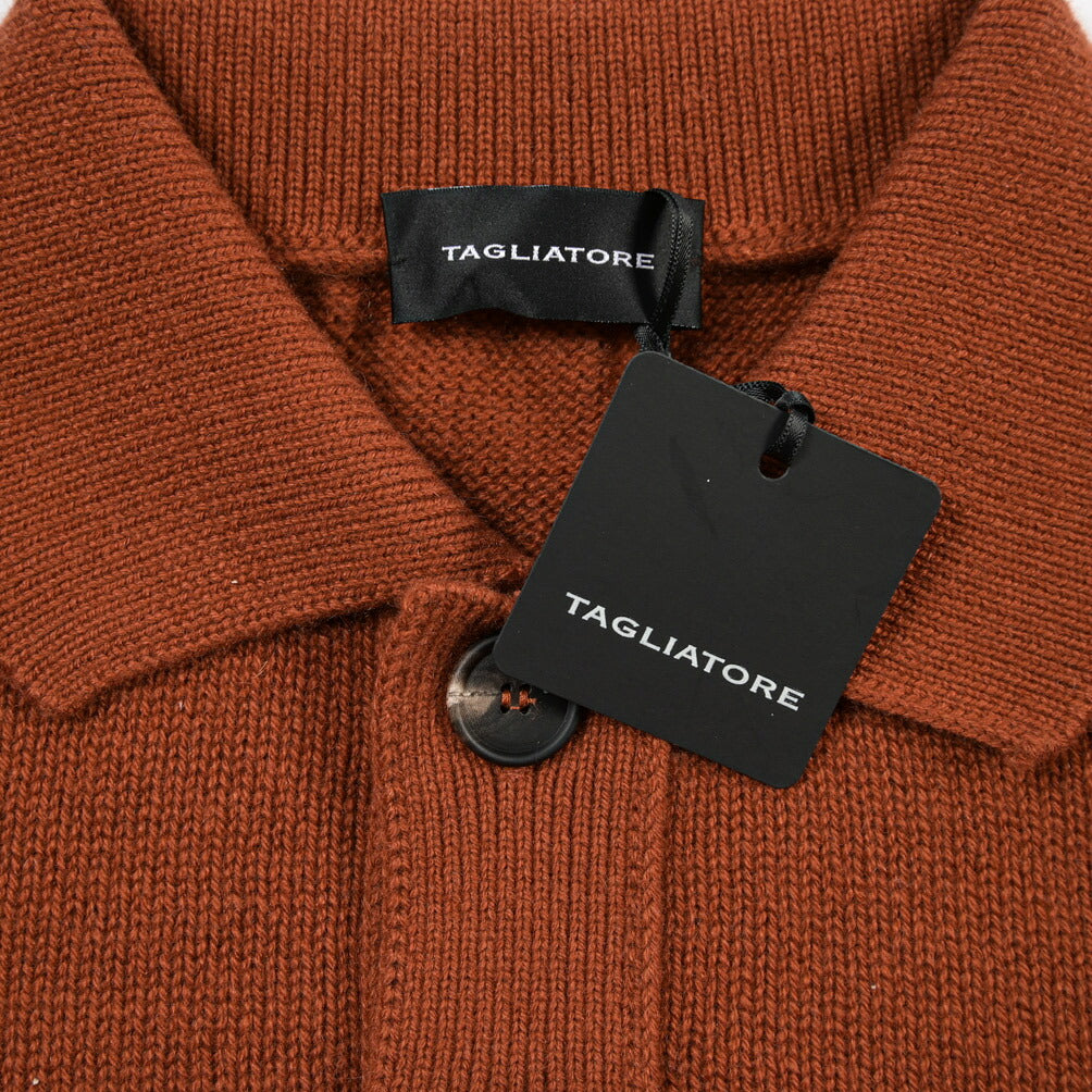 26-27AW TAGLIATORE “VOLTAIRE” カシミヤ100% ミドルゲージニットポロシャツ