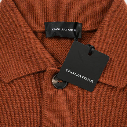 26-27AW TAGLIATORE “VOLTAIRE” カシミヤ100% ミドルゲージニットポロシャツ