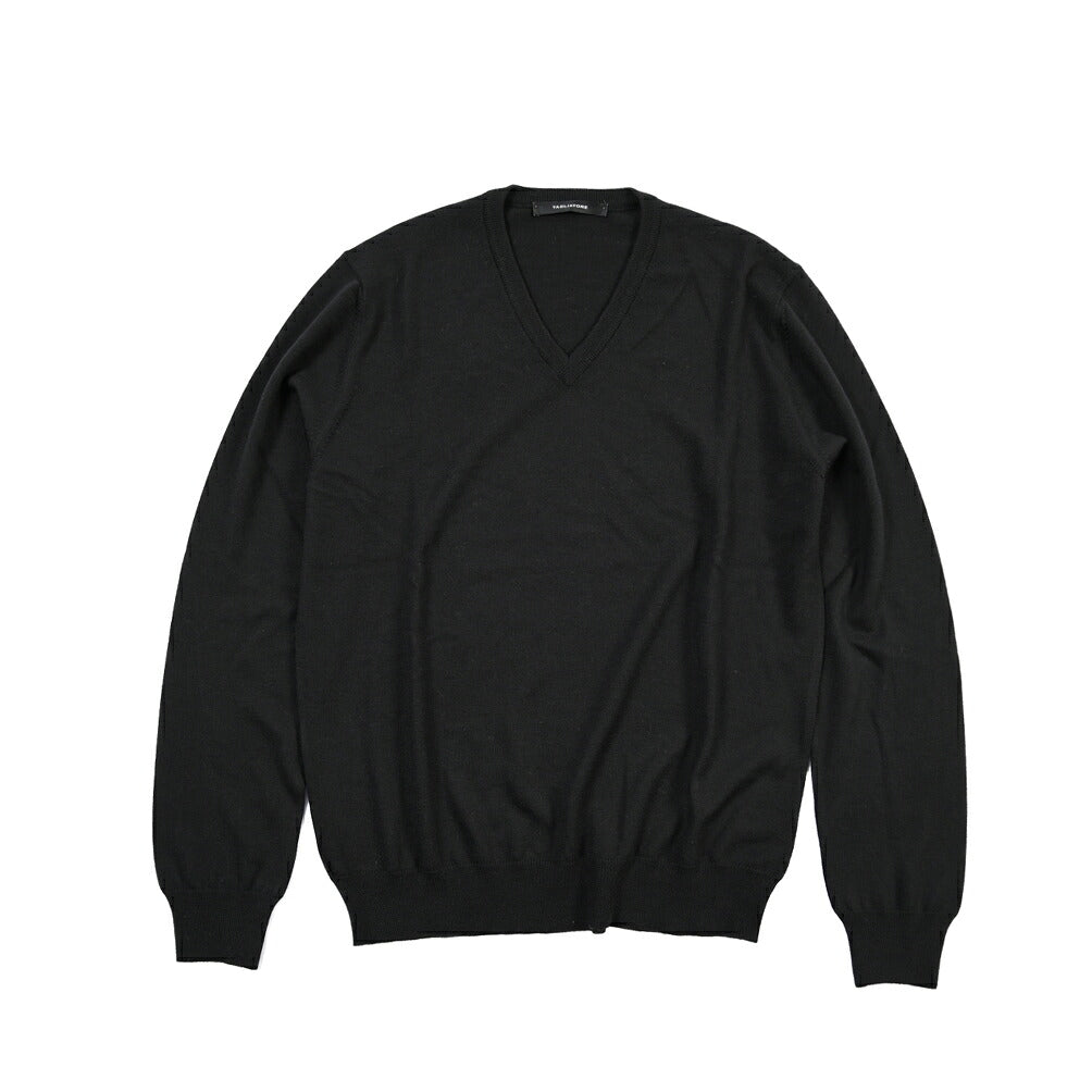 26-27AW TAGLIATORE “MICK” ヴァージンウール100% Vネックニットセーター