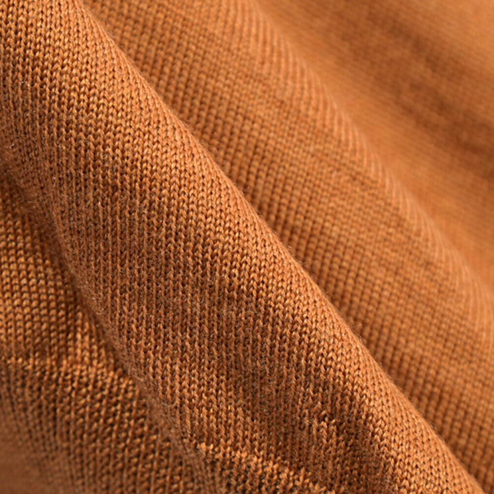26-27AW TAGLIATORE “PALMER” シルク混ウール ハイゲージ長袖ニットポロシャツ