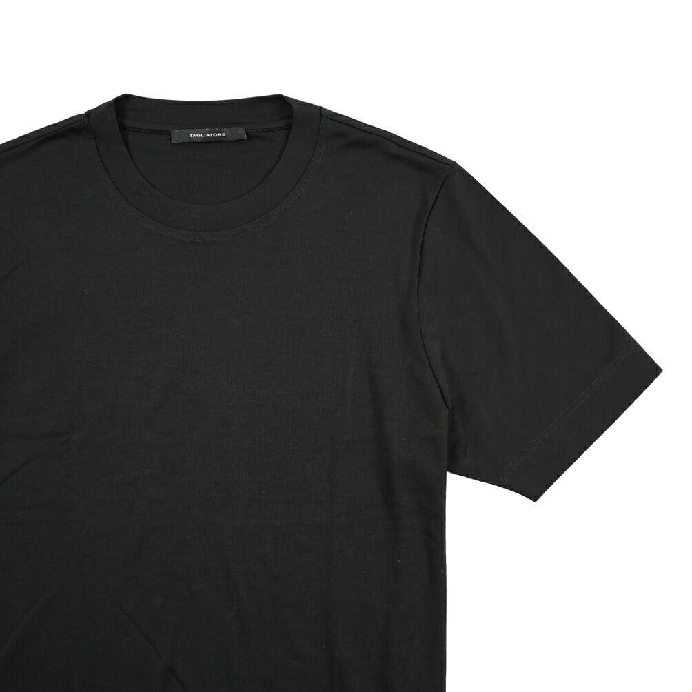 26-27AW TAGLIATORE “SAXE” コットン100% クルーネック半袖Tシャツ