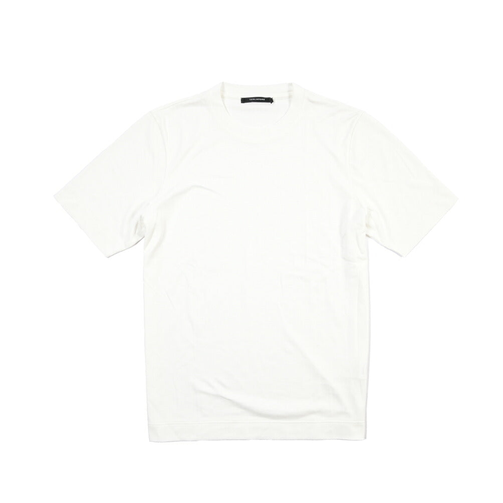 26-27AW TAGLIATORE “SAXE” コットン100% クルーネック半袖Tシャツ