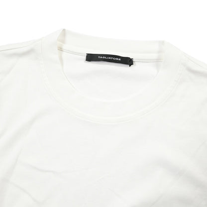 26-27AW TAGLIATORE “SAXE” コットン100% クルーネック半袖Tシャツ