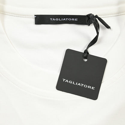 26-27AW TAGLIATORE “SAXE” コットン100% クルーネック半袖Tシャツ