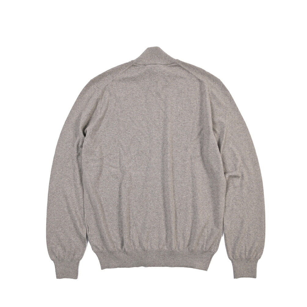 26-27AW TAGLIATORE “RAYMOND” ヴァージンウール100% ジップアップニットセーター