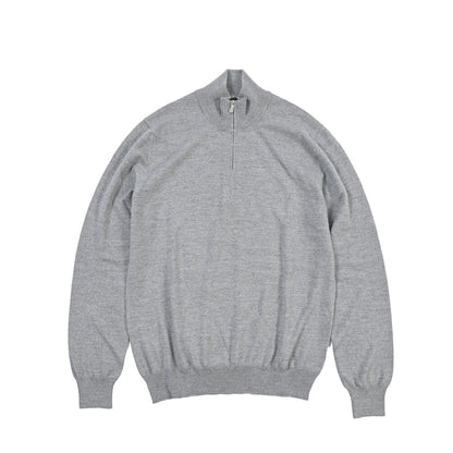 26-27AW TAGLIATORE “HOCHE” ヴァージンウール100% ハーフジップニットセーター