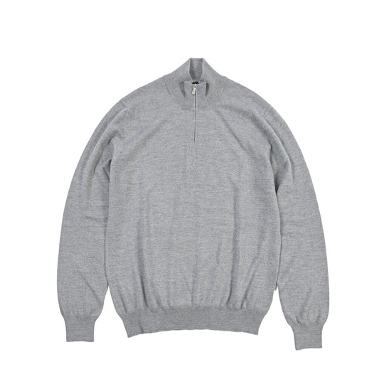 26-27AW TAGLIATORE “HOCHE” ヴァージンウール100% ハーフジップニットセーター